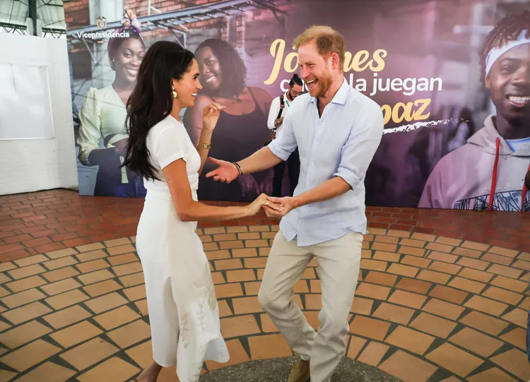 Meghan Markle Showed off Her Dancing Skills in a New Video From Her and Harry’s Trip to Colombia